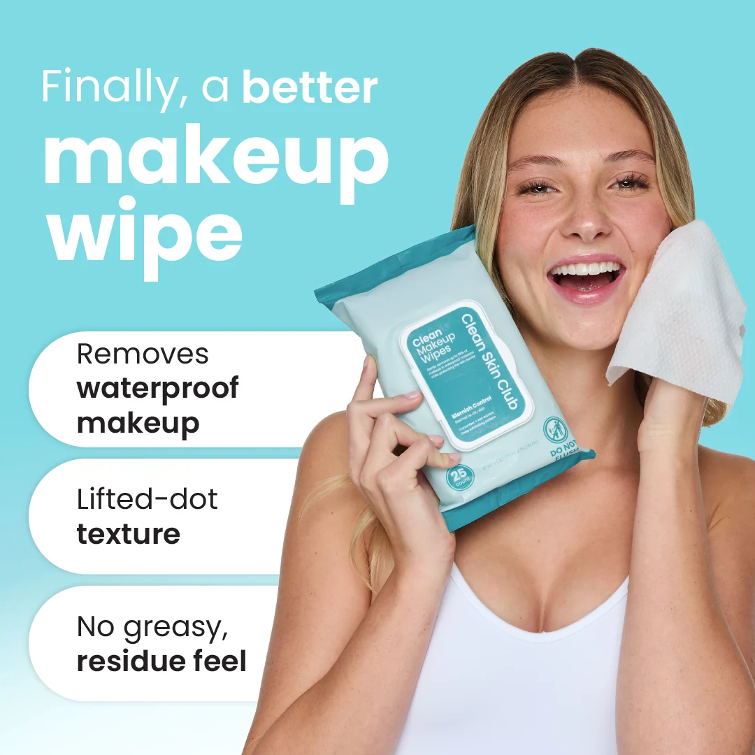 Clean Makeup Wipes Blemish Control - Image 5